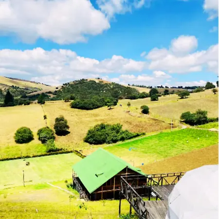 Glamping Exclusivo De Lujo En La Montana Hotel Suesca Exterior photo
